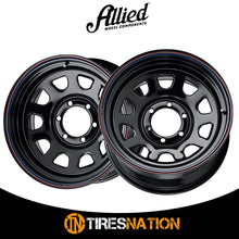 Allied Black Daytona 15X7 6X5.50 108 -6