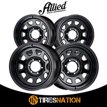 Allied Black Daytona 15X7 6X5.50 108 -6