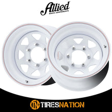 Allied White Spoke Trailer 15X6 5X4.50 81 0