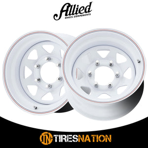 Allied White Spoke Trailer 15X6 5X4.50 81 0