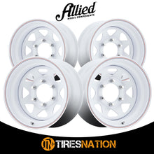 Allied White Spoke Trailer 15X6 5X4.50 81 0
