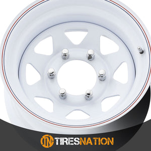 Allied White Spoke Trailer 15X6 5X4.50 81 0