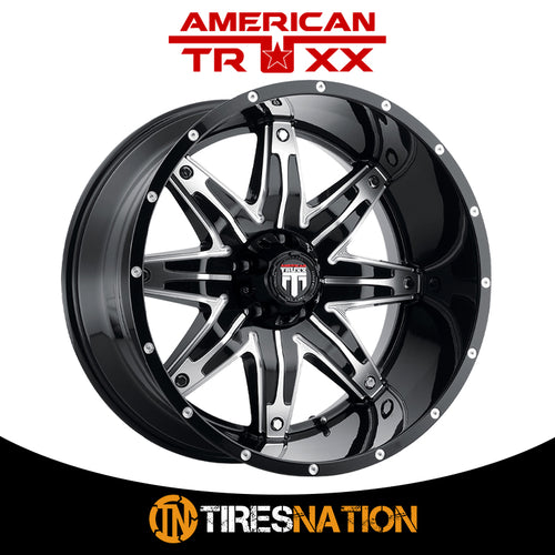 American Truxx Lonestar 22X12 8-180 125.2 -44