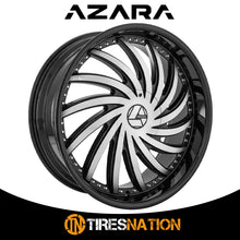 Azara Aza-508 Gloss Black & Machined 22X8.5 5X112/5X114.3 74.1 38