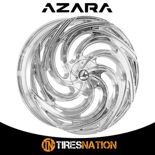Azara Aza-519 Chrome 28X9.5 Blank 5X/6X 78.1 15