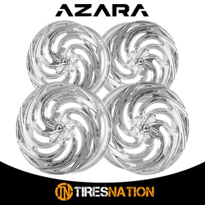 Azara Aza-519 Chrome 28X9.5 Blank 5X/6X 78.1 15