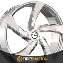 Azara Aza-524 Nano Chrome 22X8.5 5X112/5X114.3 74.1 38