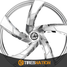 Azara Aza-524 Nano Chrome 22X8.5 5X112/5X114.3 74.1 38