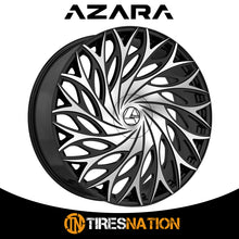 Azara Aza-525 Gloss Black & Machined 30X9.5 Blank 78.1 15