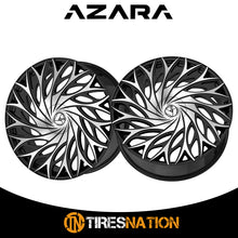 Azara Aza-525 Gloss Black & Machined 30X9.5 Blank 78.1 15