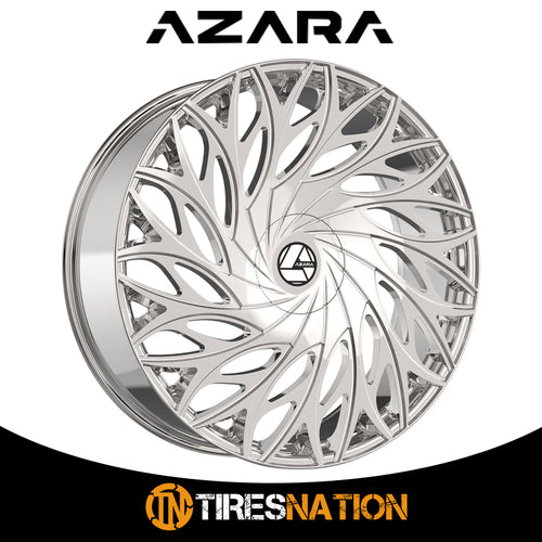 Azara Aza-525 Chrome 28X9.5 Blank 78.1 15