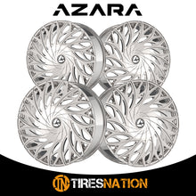 Azara Aza-525 Chrome 28X9.5 Blank 78.1 15