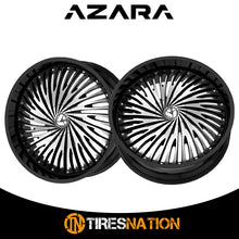 Azara Aza-526 Gloss Black & Machined 26X9.5 5X115/5X120 78.1 32