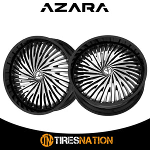 Azara Aza-526 Gloss Black & Machined 26X9.5 5X115/5X120 78.1 32
