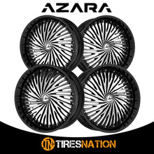 Azara Aza-526 Gloss Black & Machined 30X9.5 6X135/6X139.7 87.1 22