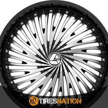 Azara Aza-526 Gloss Black & Machined 30X9.5 6X135/6X139.7 87.1 22