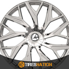 Azara Aza-527 Nano Chrome 22X9.5 Blank 78.1 15