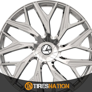Azara Aza-527 Nano Chrome 24X9 6X135/6X139.7 87.1 25