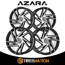 Azara Aza-529 Gloss Black & Machined 22X8.5 5X114.3/5X120 74.1 38