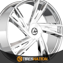 Azara Aza-529 Nano Chrome 20X8.5 5X114.3/5X120 74.1 35