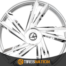 Azara Aza-529 Nano Chrome 20X8.5 5X114.3/5X120 74.1 35