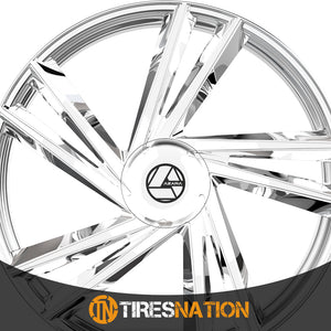 Azara Aza-529 Nano Chrome 20X8.5 5X114.3/5X120 74.1 35