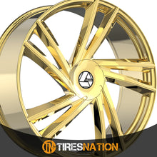 Azara Aza-529 Nano Gold 22X8.5 5X112/5X114.3 74.1 38
