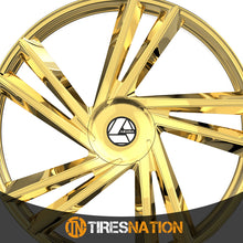 Azara Aza-529 Nano Gold 22X8.5 5X114.3/5X120 74.1 38