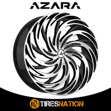 Azara Aza-531 Gloss Black & Machined 18X8 5X100/5X114.3 74.1 35
