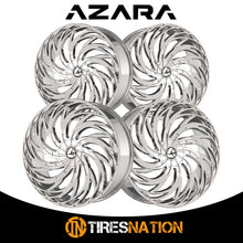 Azara Aza-531 Chrome 28X9.5 Blank 78.1 15