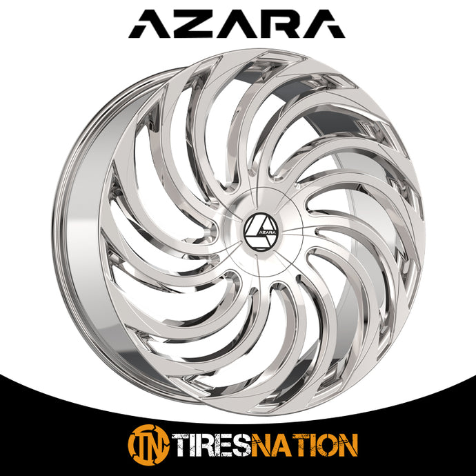 Azara Aza-534 Chrome 28X9.5 Blank 78.1 15