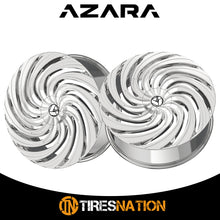Azara Aza-535 Chrome 28X9.5 Blank 78.1 15