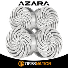 Azara Aza-535 Chrome 28X9.5 Blank 78.1 15