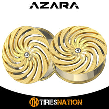 Azara Aza-535 Nano Gold 24X9 5X115/5X120 78.1 15
