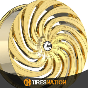 Azara Aza-535 Nano Gold 24X9 5X115/5X120 78.1 15