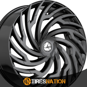 Azara Aza-536 Gloss Black 18X8 5X114.3/5X120 74.1 35