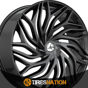 Azara Aza-537 Gloss Black 28X9.5 6X135/6X139.7 87.1 22