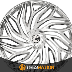 Azara Aza-537 Nano Chrome 18X8 5X100/5X114.3 74.1 35