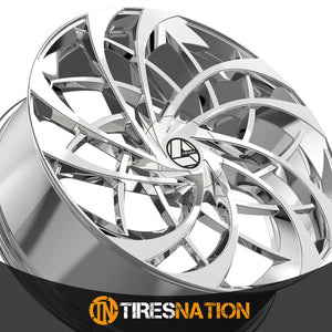 Azara Aza-540 Chrome 30X9.5 Blank 78.1 15