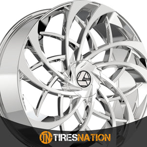 Azara Aza-540 Nano Chrome 20X8.5 5X114.3/5X120 74.1 35