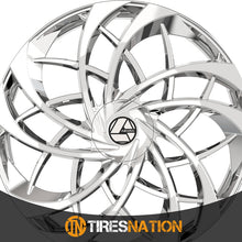 Azara Aza-540 Nano Chrome 20X8.5 5X114.3/5X120 74.1 35