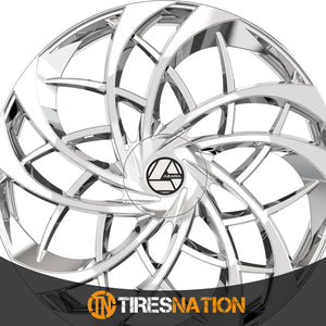 Azara Aza-540 Nano Chrome 20X8.5 5X112/5X114.3 74.1 35