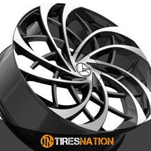 Azara Aza-541 Gloss Black & Machined 18X8 5X112/5X114.3 74.1 35