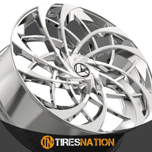 Azara Aza-541 Nano Chrome 20X8.5 5X114.3/5X120 74.1 35
