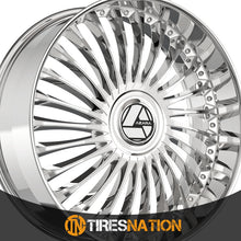 Azara Azx-103 Chrome 28X9.5 Blank 78.1 15