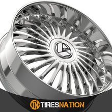 Azara Azx-103 Chrome 28X9.5 Blank 78.1 15