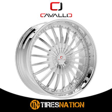 Cavallo Clv-32 Nano Chrome 22X8.5 5X114.3/5X120 74.1 38