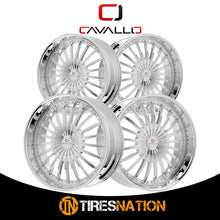 Cavallo Clv-32 Nano Chrome 22X8.5 5X114.3/5X120 74.1 38