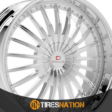Cavallo Clv-32 Nano Chrome 22X8.5 5X114.3/5X120 74.1 38