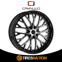 Cavallo Clv-33 Gloss Black & Machined 26X9.5 6X135/6X139.7 87.1 15